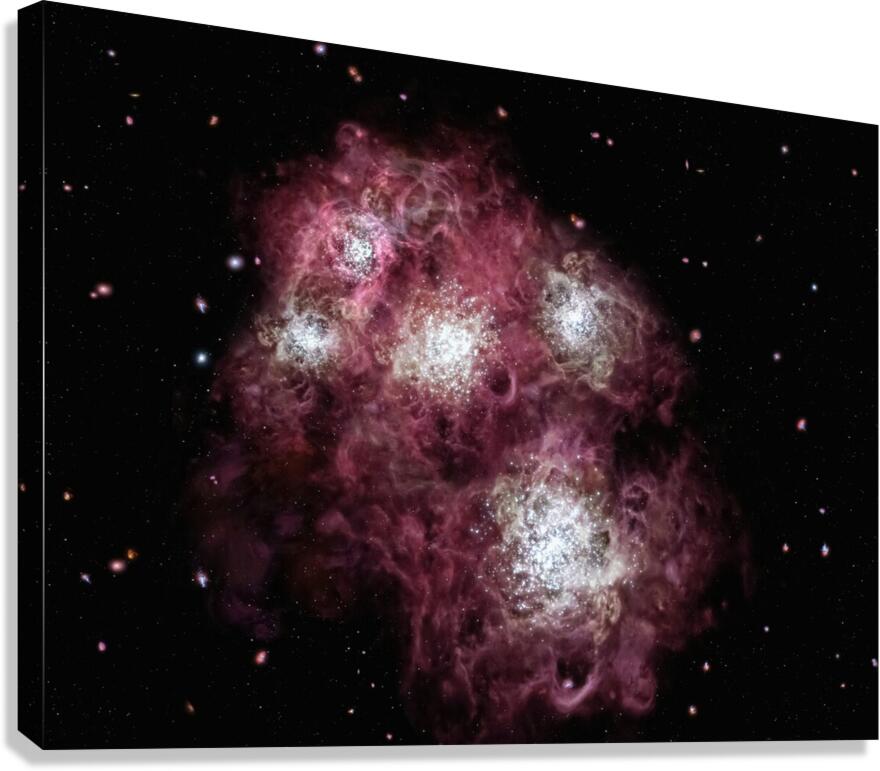 hubble telescope high definition image 02 51 Canvas Print