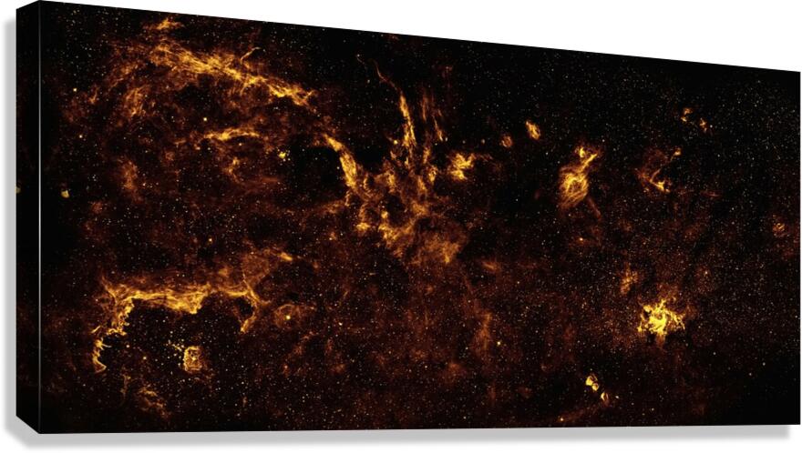 hubble telescope high definition image 03 24 Canvas Print