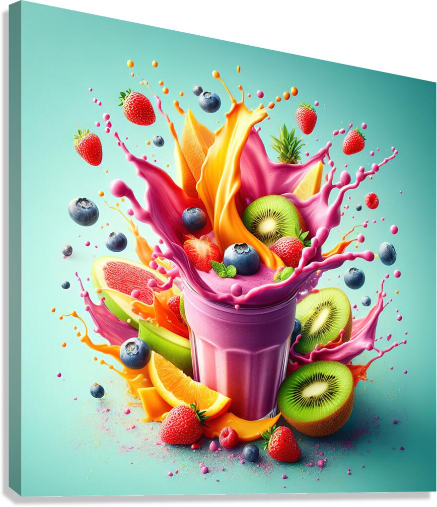 smoothie Canvas Print