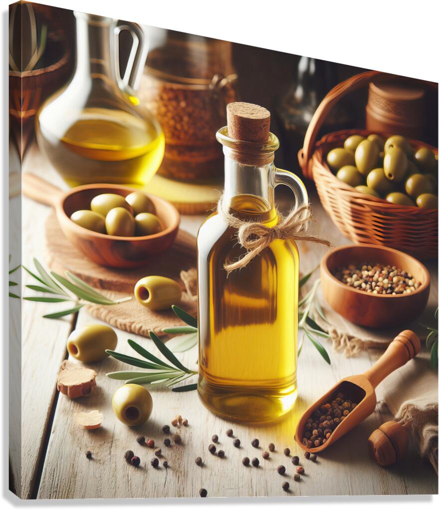olive oil Spanish oil Mediterranean diet liquid g 1717086919.1231 Canvas Print