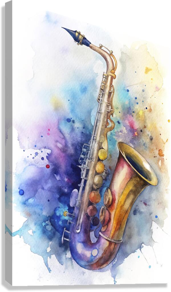 33 saxo Canvas Print