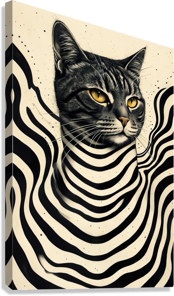 71 gato Canvas Print