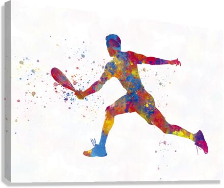 paddle player Canvas Print