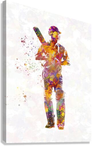 cricket player-cricketer Canvas Print