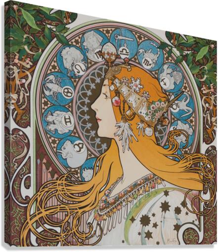 Alphonse Mucha Canvas Print