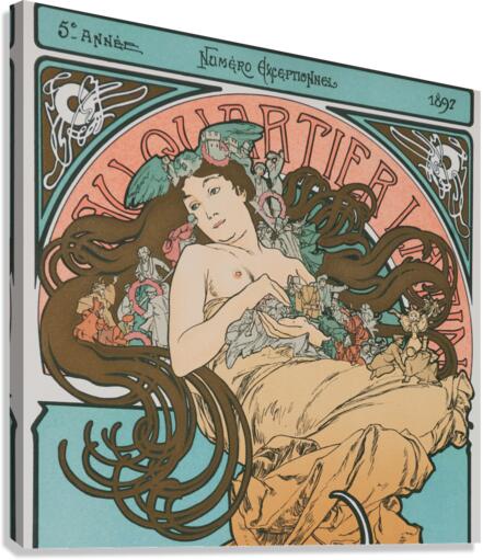  Alfons Mucha Canvas Print
