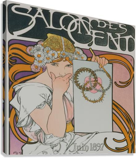 Alfons mucha Canvas Print
