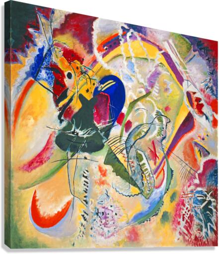958 kandinsky Canvas Print
