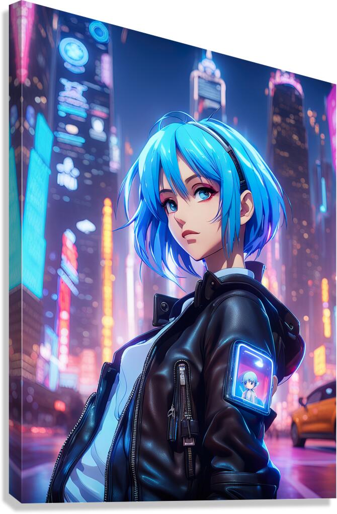 Entai manga japanese Canvas Print