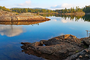 Rock Of McGregor Bay Ontario I