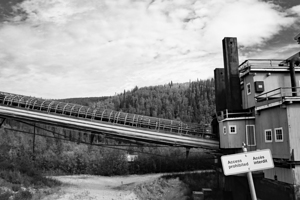 Dredge No.4 Dawson City Yukon IV Black And White