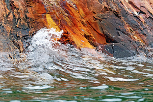 Splashing On Rock