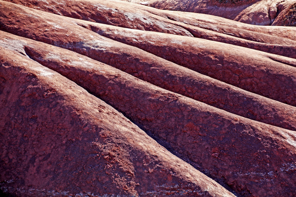 Red Badlands Print