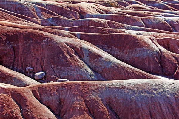 Red Badlands IX by Deb Oppermann
