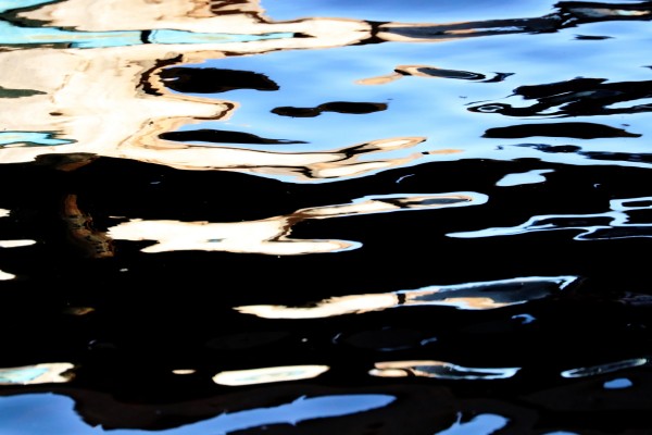 River Reflections Abstract Print