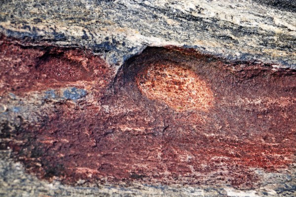 Wreck Island Rock Abstract V by Deb Oppermann