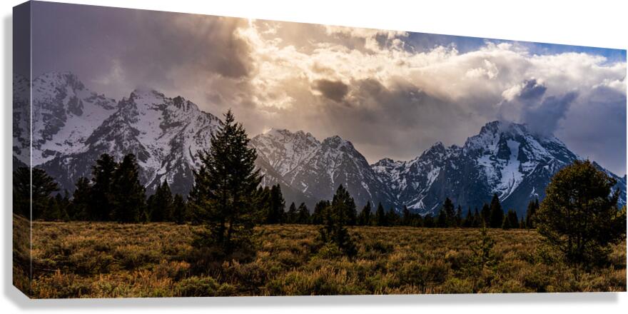 Grand Teton Collection 6 1 Canvas Print