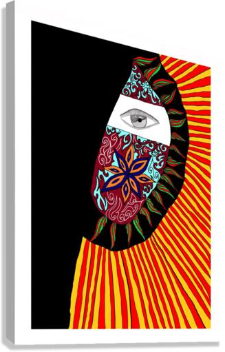 Blank Canvas Print