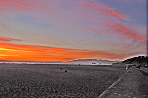 OCEAN BEACH SAN FRANCISCO - DUSK