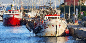 Fishing Boats   Fiumicino Harbour