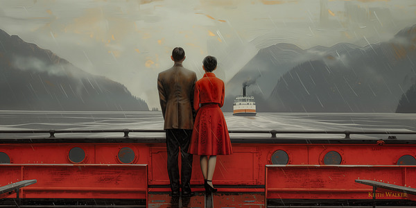 Honeymoon on the West Coast Print