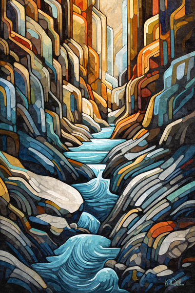 Hidden Stream II Print
