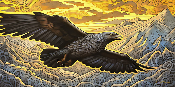 Raven - Creator of Light by Keith Walker