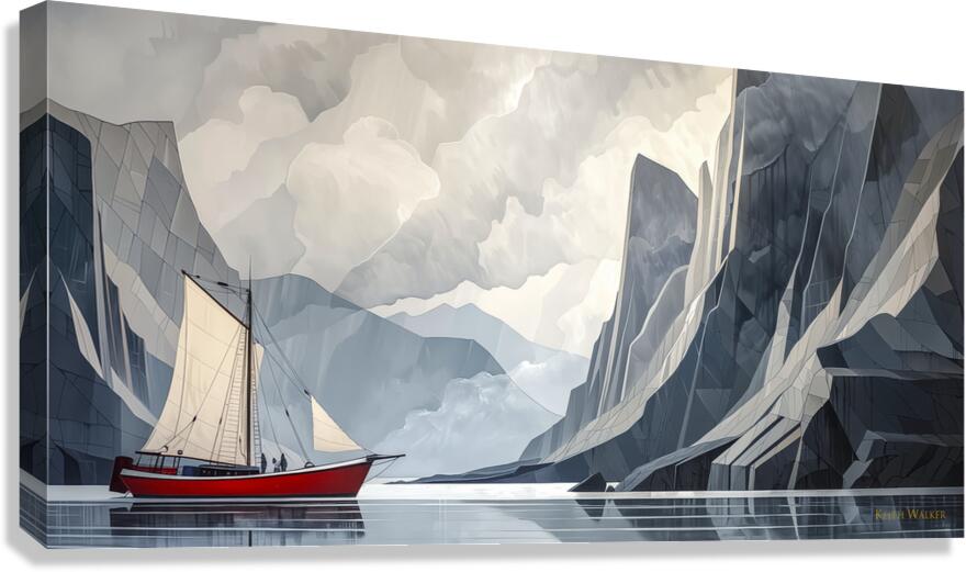 Uncharted Waters Canvas Print