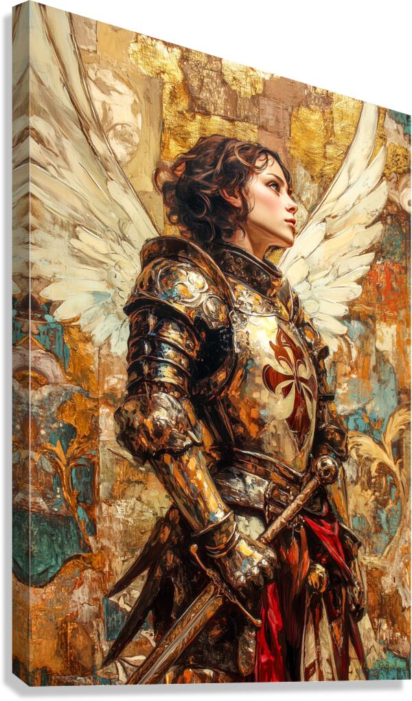 Joan d Arc Canvas Print