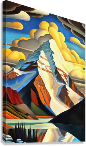 Mount Robson Canvas Print