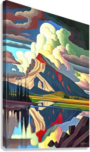 Mount Rundle Canvas Print