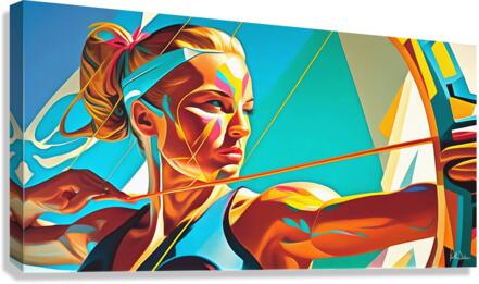 Taking Aim Canvas Print