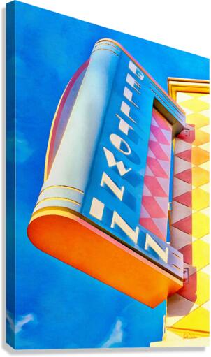 Bell Town Canvas Print