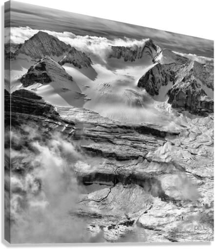 First Snow Canvas Print