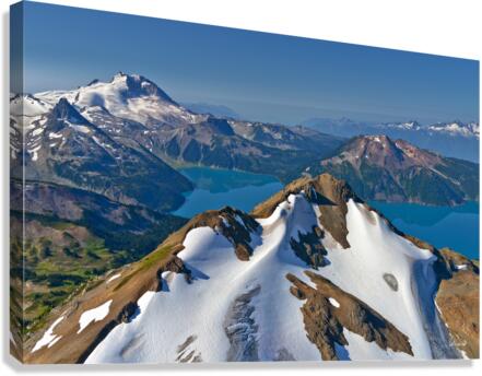 Glacial Landscape I Canvas Print