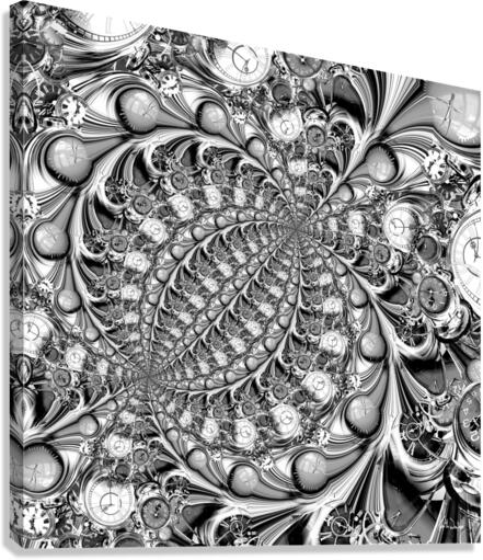 Temporal Flow II Canvas Print