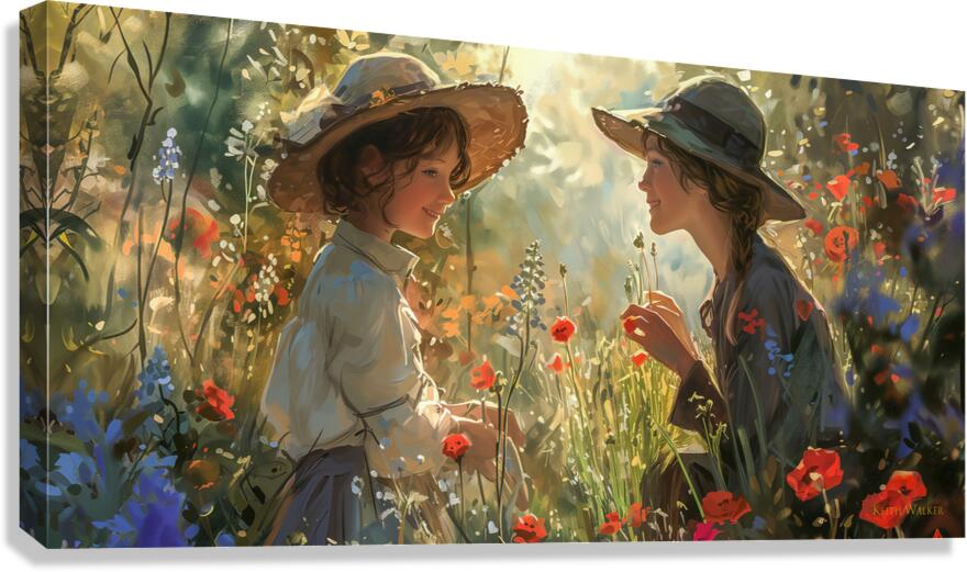 Conversations IV Canvas Print