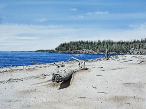 Prairie River Provincial Park Painting