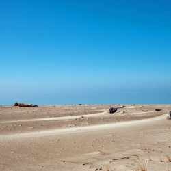 Sand River Beach Print