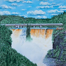 Kakabeka Falls Painting