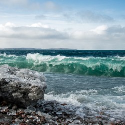 Pebble Beach Ice Out Print