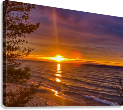 Superior Sunset Canvas Print