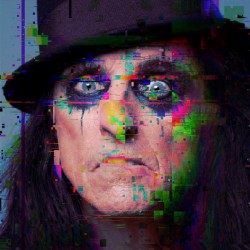 Alice Cooper Unique Pixel Abstract Art
