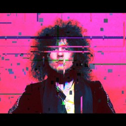 Marc Bolan T-Rex Unique Pixel Abstract Art