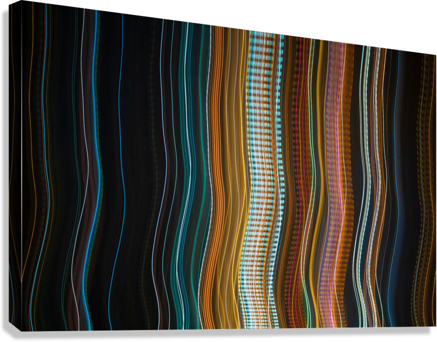 Melting Lights Canvas Print