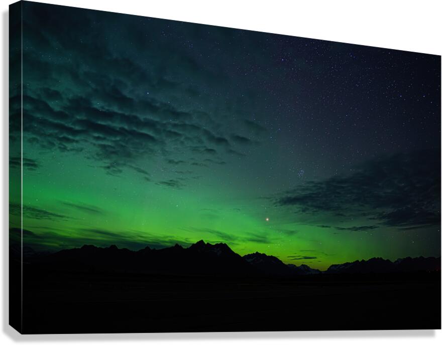 Auroras in the Distance Canvas Print
