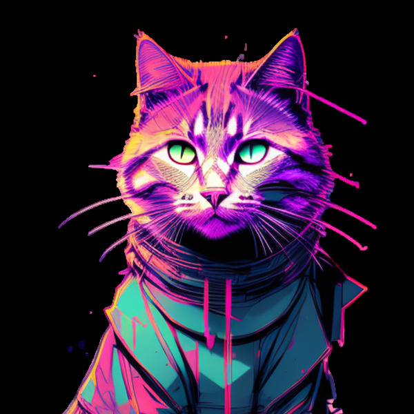 Gato rosa de moleton by Sonia Ribeiro