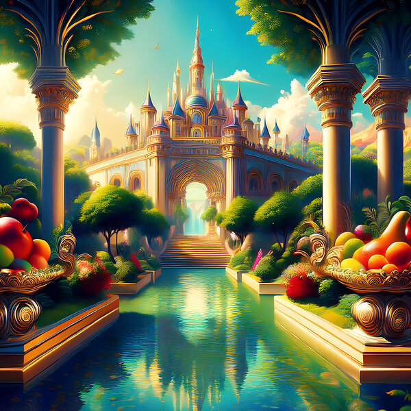 Enchanted Garden Print