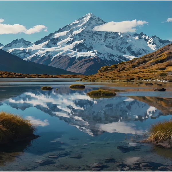 Mountain Reflection Print