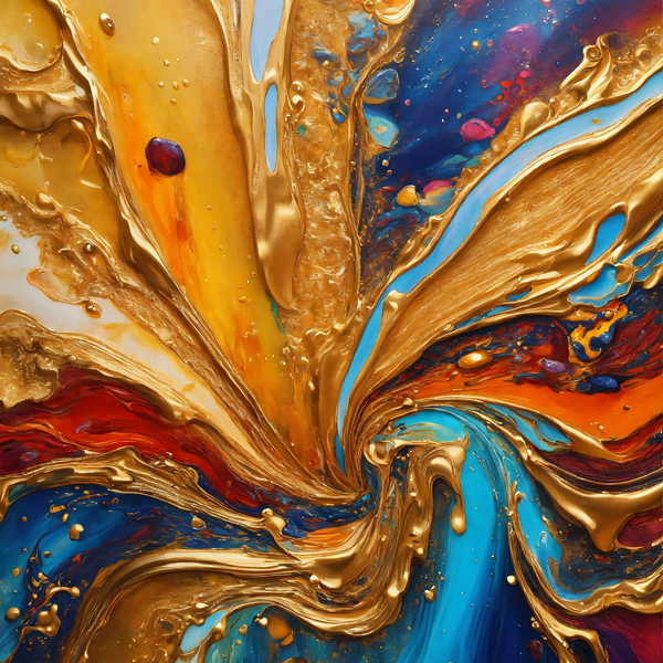 Cosmic Currents Print